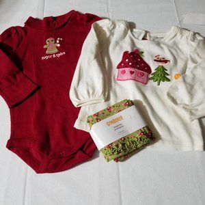 Gymboree Cozy Owl NWT 12-18 month Shirt, Leggings & Bodysuit.